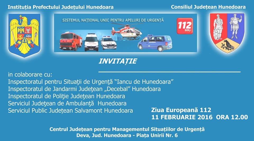 Deva: Ziua Europeană 112