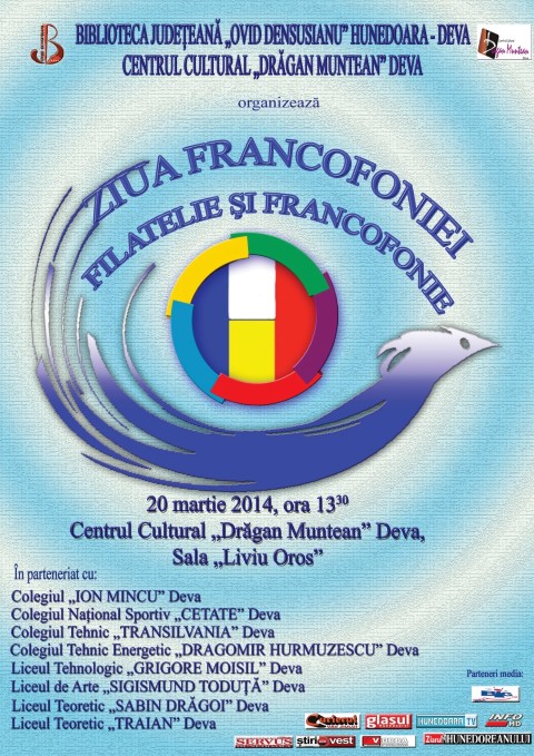 Ziua Internațională a Francofoniei, sărbătorită de Biblioteca Județeană din Deva