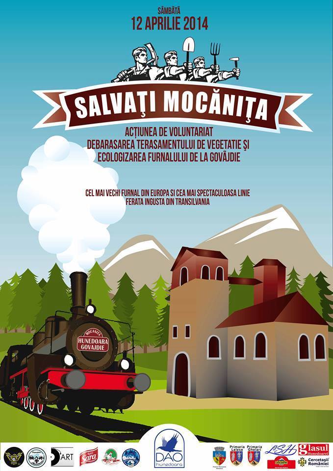 “Ziua Mocăniţei”, aniversată sâmbătă prin muncă la Hunedoara