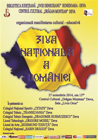 Activitate cultural-educativă dedicată Zilei Naționale a României, la Biblioteca Județeană Deva