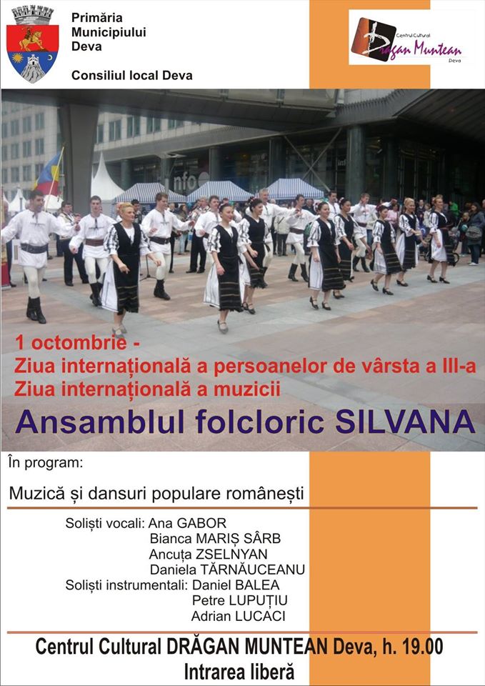 Acțiuni organizate în Deva, cu prilejul Zilei Internaţionale a Persoanelor Vârstnice
