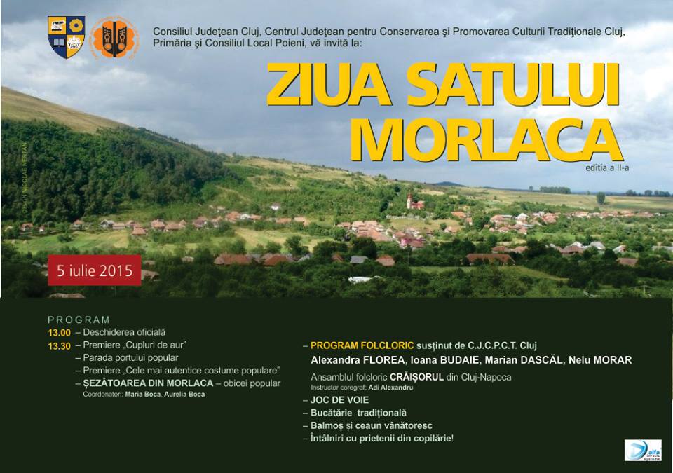 Ziua satului Morlaca (duminică, 5 iulie)