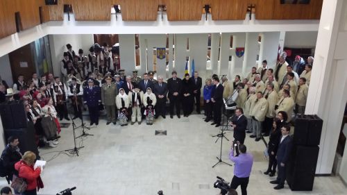Ziua Unirii Principatelor Române sărbătorită la Prefectura Maramureş