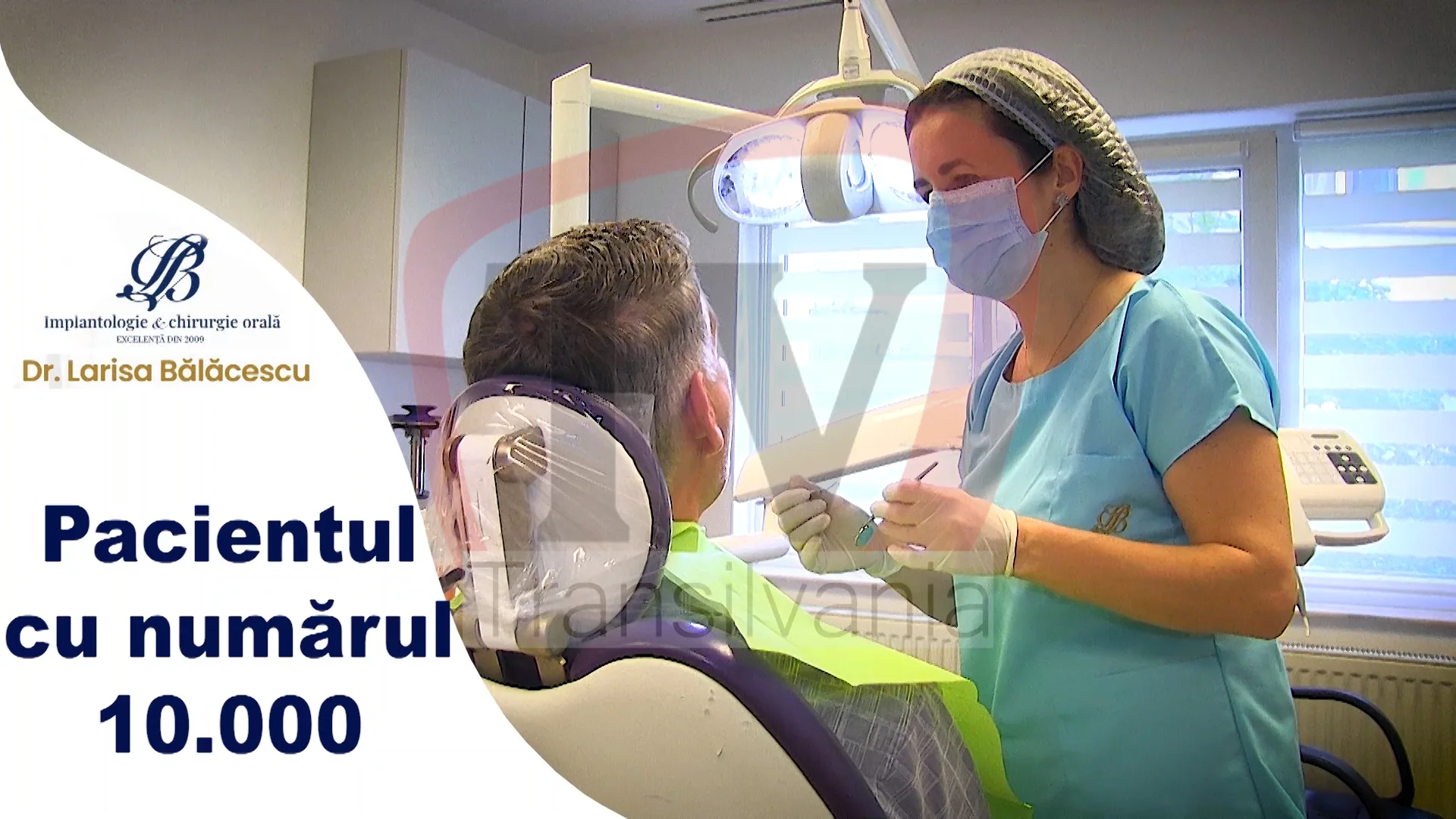 (VIDEO): Pacientul cu numărul 10.000! Moment memorabil în cabinetul stomatologic