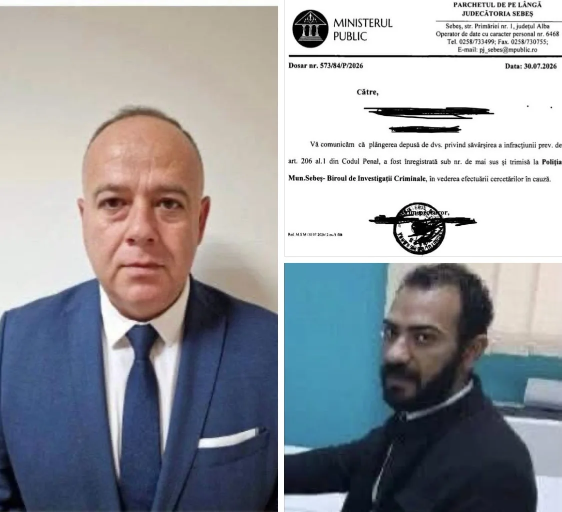 Parchetul a deschis dosar penal în urma plângerii depuse împotriva comisarului Dorian Vușcan și a ginecologului Mostafa Ismail.